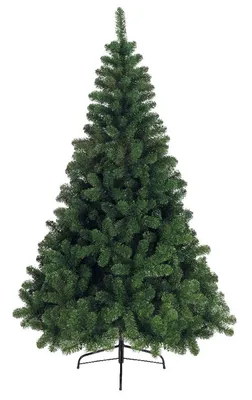 Produktbild von Künstlicher Weihnachtsbaum - H 210 cm - Grün - Kunststoff - klappbar