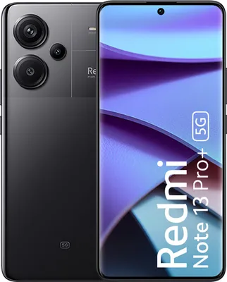 A product shot of a smartphone, showing both the front and back.