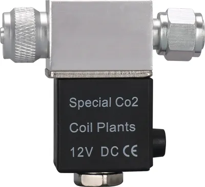 Produktbild von Magnetventil fuer Aquarium CO2-Systemregler DC 12V Ausgang Anschliessen M10 * 1 Aussengewinde Einzelkopf geraeuschlose Niedertemperaturversion