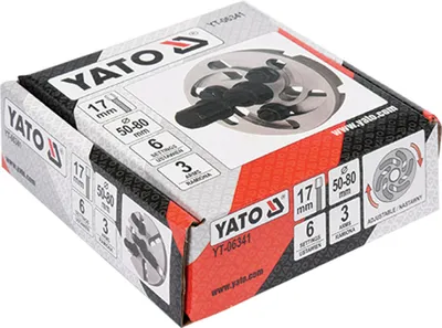 Productafbeelding van Yato YT-06341, Koolstofstaal, 1 stuk