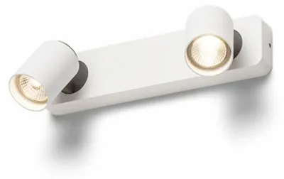 Imagen del producto de RED - DESIGN RENDL RENDL DUGME II, blanco/antracita, 230V, GU10, 2x35W, R12077