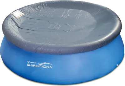 Produktbild von Summer Waves Poolabdeckung Ø366cm Abdeckplane Regenplane für Quick Up Pool