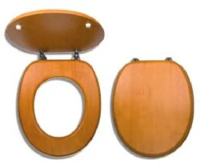 Zdjęcie produktu dla Siedzisko Novaservis z płyty MDF fornirowanej WC/ORZECH