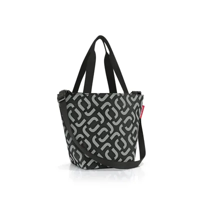 Produktbild von Reisenthel Shopper XS, Stoffbeutel, Grau, Weiß, Polyester, Muster, 4 l, 310 mm