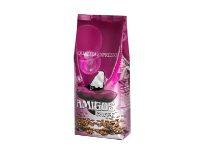 Image de Amigos Caffé Qualitá, café espresso en grains, 1 kg