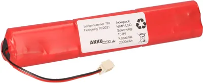 Produktbild von Akku kompatibel Velux Rollladen Antrieb Solarfenster 10,8 Volt 2000mAh LSD
