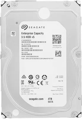 Produktbild von Seagate Enterprise ST4000NM0035, 4 TB, 7200 RPM, 128 MB, 3.5", Serial ATA III