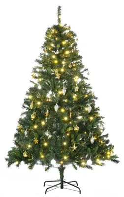 Zdjęcie produktu dla Choinka Z Dekoracją 200 Diod Led 745 Końcówek Ø 112 X W180 Cm