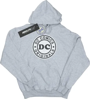 Image de DC Comics - "DC Originals" sweat à capuche pour homme BI8642 (XL) (Gris)