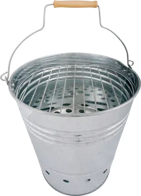 Produktbild von Tragbarer Kohlegrill für Camping, Picknick & Garten | Kompakter Grill Eimer