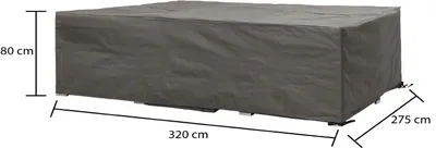 Produktbild von Winza Outdoor Covers - Gartenmöbelzubehör - Gartenmöbel-Schutzhüllen - Premium Abdeckung/Schutzhülle Loungeset - 320x275x80 cm
