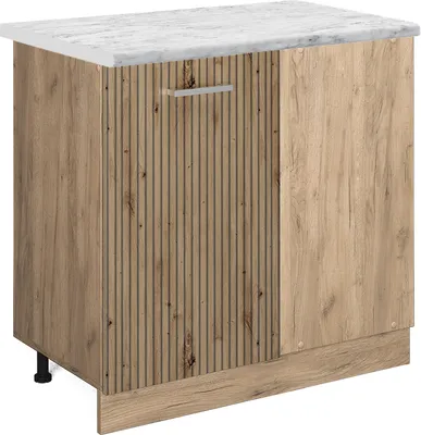 Image de Meuble d'angle Vicco R-Line Chêne Artisan 86cm PT Marbre, Model 49159