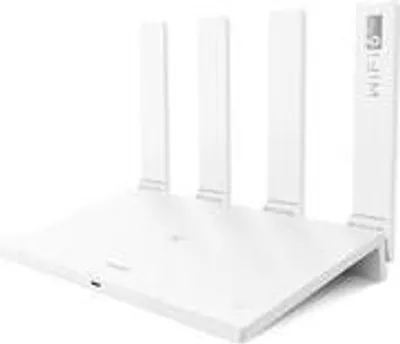 Obrázek produktu pro Huawei AX3 Pro, Wi-Fi 6 (802.11ax), Dvoupásmový (2,4 GHz / 5 GHz), Připojení na síť Ethernet, Bílá, Stolní router
