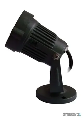 Produktbild von Synergy 21 S21-LED-TOM01035, Außenspotbeleuchtung, Schwarz, Metall, IP65, Garten, 1 Glühbirne(n)