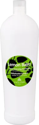 Zdjęcie produktu dla Kallos Lemon Balm Deep Cleansing Shampoo 1000 ml