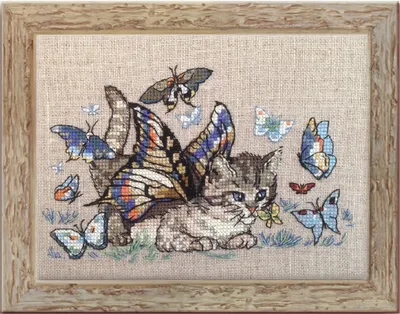 Immagine prodotto di Set per punto croce Nimue "Chapillon", schema contato, 151K, 15x9,5cm