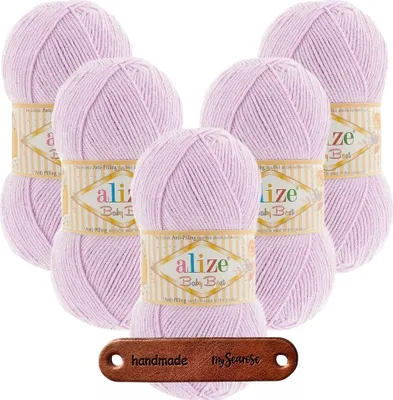 Produktbild von 5 x ALIZE Baby Best 27 Lilac mit Label