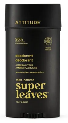 Productafbeelding van Attitude Men Deodorant Amber & Citrus (75 gr)