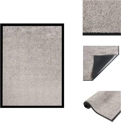 Obrázok produktu pre rohožka vidaXL Grey 40x60 cm - Rohožky