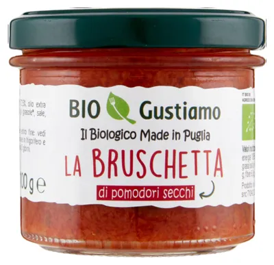 Image de Crème de tomates séchées biologiques Gustiamo, 100 g