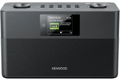 Imagen del producto de Kenwood Electronics Kenwood CR-ST80DAB-B - Personal - Digital - DAB - DAB+ - FM - 87,5 - 108 MHz - 174.928 - 239.200 MHz - PTY