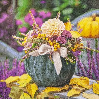 Produktbild von HOME FASHION Servietten Pumpkin 20 Stück 3lagig