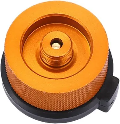 Produktbild von Kampfachadapter für Campingkochgerät, Bajonettkopfadapter für Butan, schraubfester Adapter für Gaspatronen, Adapter für Jerrycan, Gasadapter mit Schraubventil, Adapter für Gaspatronen, Gaspatronenadapter für Campingkochgerät.
