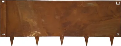 Produktbild von ZG-Edge Rasenkante Cortenstahl 106x40 cm - Beeteinfassung