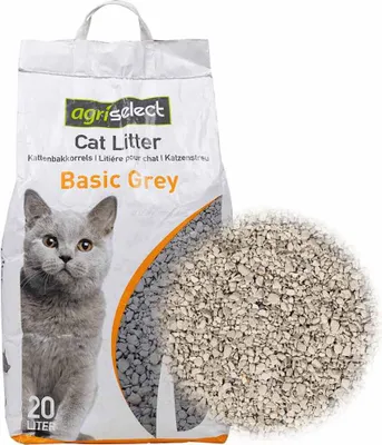 Immagine prodotto di Lettiera per Gatti con Profumatore di Borotalco Bentonite 20L