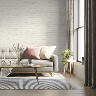 Produktbild von Tapete Steine M1-No.11456 Vliestapete Stein-Optik Grau Weiß Wohnzimmer Schlafzimmer