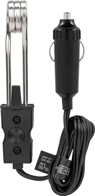 Produktbild von alca® Wasserkocher Auto-Tauchsieder 12V 200 W Wasserkocher Warmwasserbereiter für Reisen Camping Baustelle Auto Pkw Motorrad Kfz tragbar für Reisegebrauch
