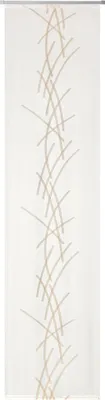 Produktbild von Neutex Schiebevorhang mit Alupaneelwagen mit Beschwerungsstab Carlina-S-60 H x B 245 x 60 cm taupe