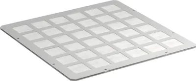 Produktbild von EFB Modul mit Filtermatte, Öffnung A, RAL7035 für Schrankser