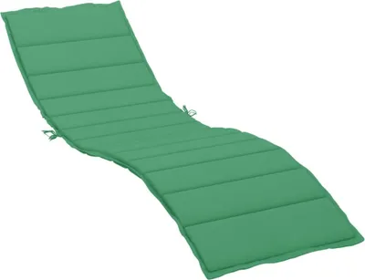 Produktbild von vidaXL Sonnenliegen-Auflage Grün 200x60x3 cm Oxford-Gewebe