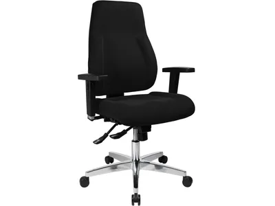 Immagine prodotto di Sedia girevole per ufficio Topstar® PI99GBC0 P91 - nera, con braccioli