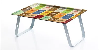 Image de DON HIERRO - Plateau petit déjeuner, table de lit avec pieds pliables, HOLA.