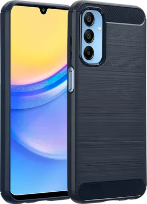 Zdjęcie produktu dla imoshion Brushed Backcover dla Samsung Galaxy A15 (5G/4G) - ciemnoniebieski