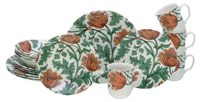 Zdjęcie produktu dla CreaTable, 16887, Florentina Bunt, zestaw 16-elementowy, porcelana