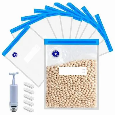 Zdjęcie produktu dla Worki próżniowe do gotowania sous vide hermetyczne 22X28CM 10SZT
