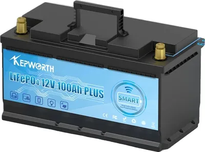 Obrázek produktu pro 12V lithium-železo-fosfátová baterie, kapacita 100Ah, dlouhá životnost, 12V 100Ah Bluetooth