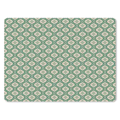 Produktbild von MuchoWow® Mauspad Mousepad Schneeflocke - Winter - Vintage - Muster - Weihnachten 23x19 cm - Mousepads - Maus Mat - Pad - Mausunterlage - Schreibtischunterlage - Mauspad