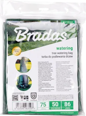 Obrázok produktu pre Bradas KTTZ75/50420 Bradas zavlažovací vak na stromy, PVC, 75 litrov, zelený