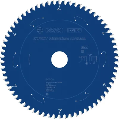 Produktbild von EXPERT Aluminium Kreissägeblatt, 216x30 mm, Z66
