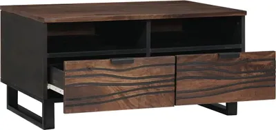 Zdjęcie produktu dla Stolik Kawowy - 80X54X40 Cm Z Litego Drewna Mango Lumarko!