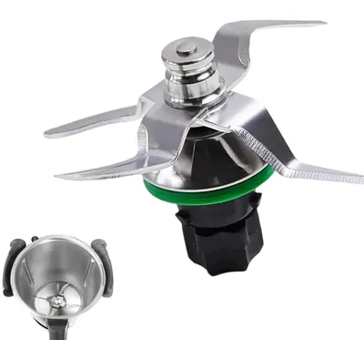 Ersatzmesser für Thermomix TM5/TM6, Edelstahl, mit Dichtring