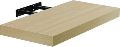 Obrázok produktu pre Nástenná polica STILISTA VOLATO - svetlé drevo 50 cm