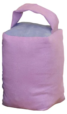 Produktbild von Türstopper flieder Doorstop Sack Wildleder Optik Türpuffer Türhalter Zugluft Stop