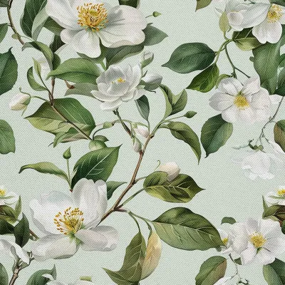 Image de OUTDOOR DECOSTOFFS OXFORD - Motif printemps I DX7130