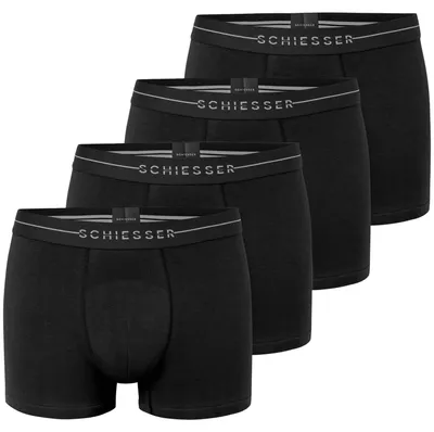 Produktbild von Schiesser Herren Shorts Baumwolle Flex | 4er Pack | 7954