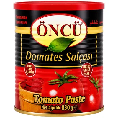 Produktbild von Tomatenmark Öncü | Tomatenpaste | Hochwertig, aus der Türkei | 830 g Dose